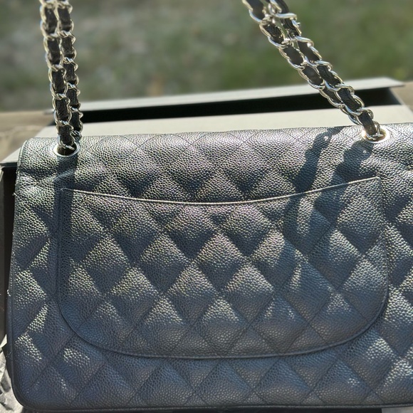 Chanel caviar large double flap bag - Picture 6 of 8